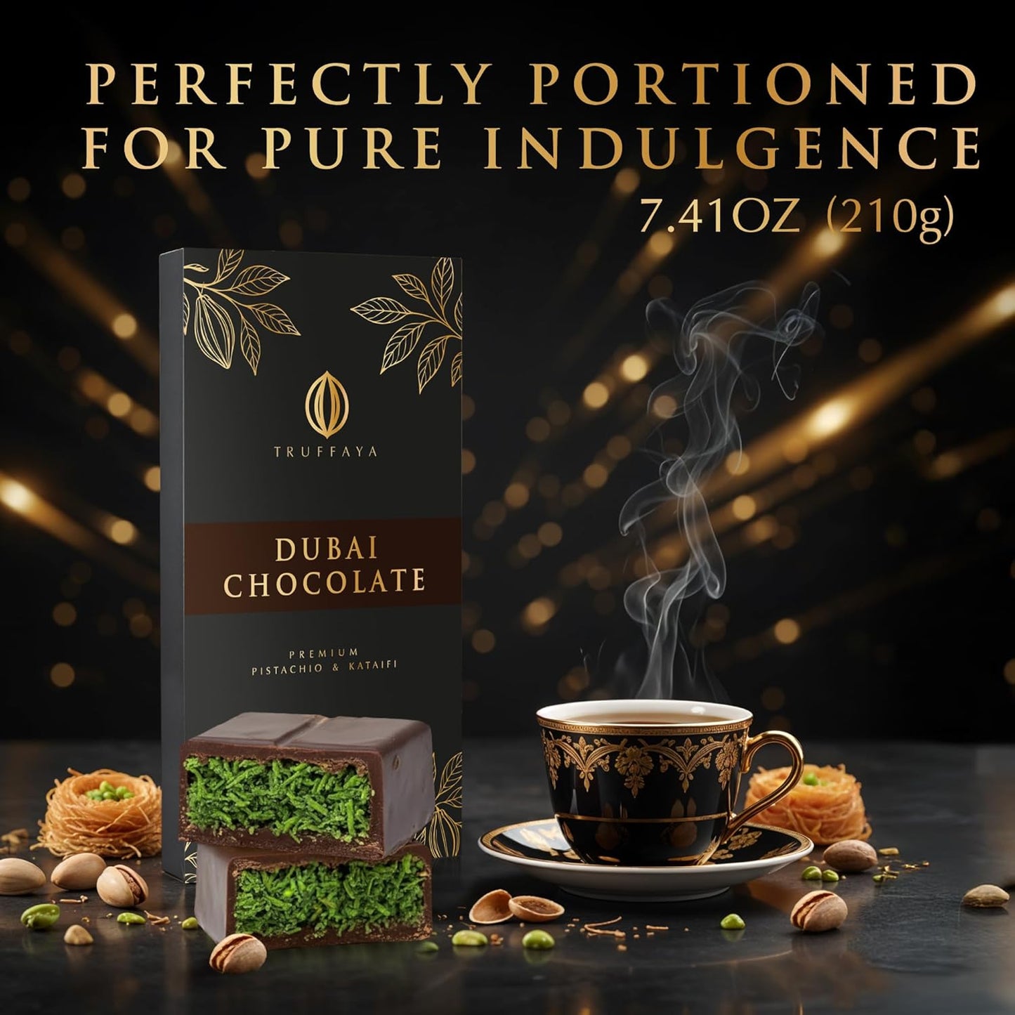 Dubai Pistachio Kataifi Chocolate Bar (Pistachio)